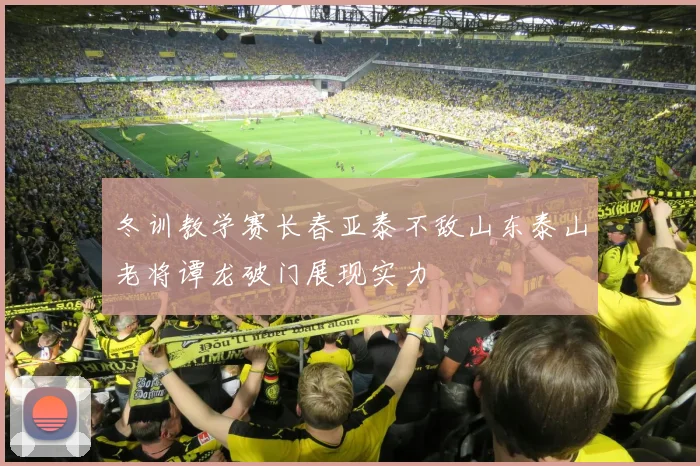 冬训教学赛长春亚泰不敌山东泰山老将谭龙破门展现实力